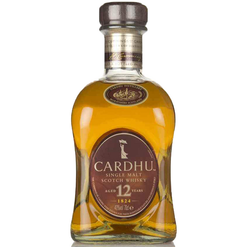Cardhu Single Malt Scotch Whiskey 12 Year (750ml bottle)