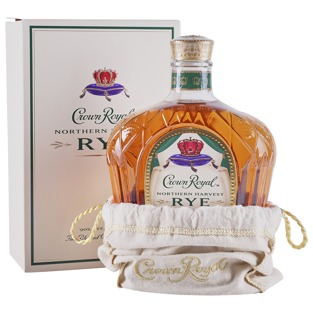 Crown Royal Northern Harvest Rye Blended Canadian Whisky (750ml Bottle)