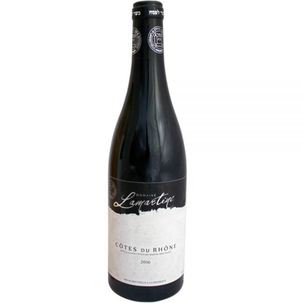 Domaine Lamartine Cotes du Rhone 2016 Kosher Red Wine - (750ml)