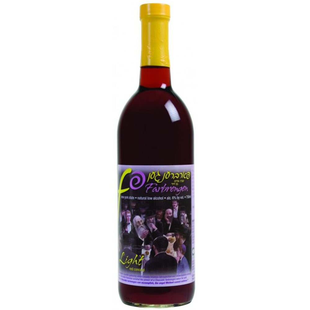 Farbrengen Light Red Concord Wine (750ml)