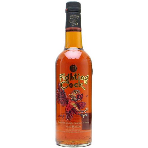 Fighting Cock Kentucky Straight Bourbon Whisky (750ml Bottle)]