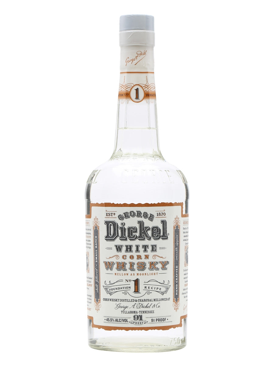 George Dickel No.1 White Corn Whisky (750ml Bottle.)