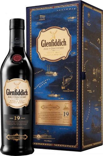 Glenfiddich Single Malt Scotch Whisky 19 Year Age Of Discovery (750ml)