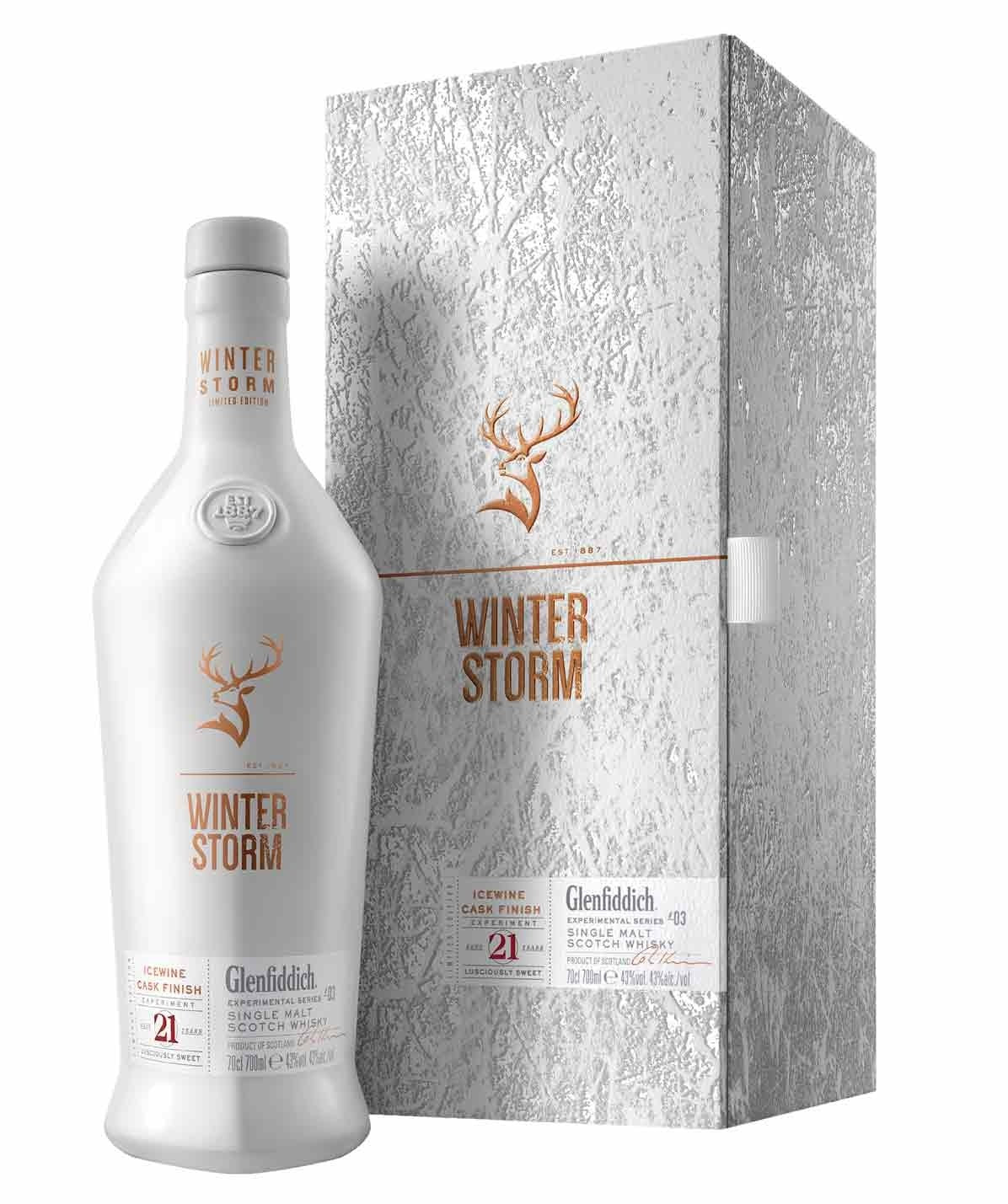Glenfiddich Single Malt Scotch Whisky 21 Year Experimental Series  Winter Storm (750ml)