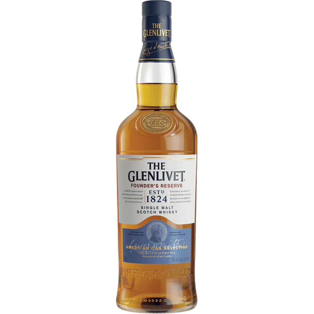 Glenlivet Founders Reserve Single Malt Scotch Whisky (750ml)