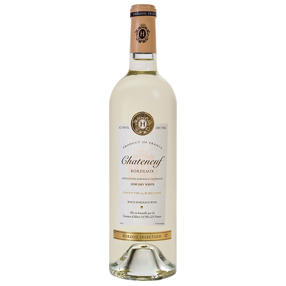 Herzog Selection Chateneuf Semi Sweet White Bordeaux (750ml)