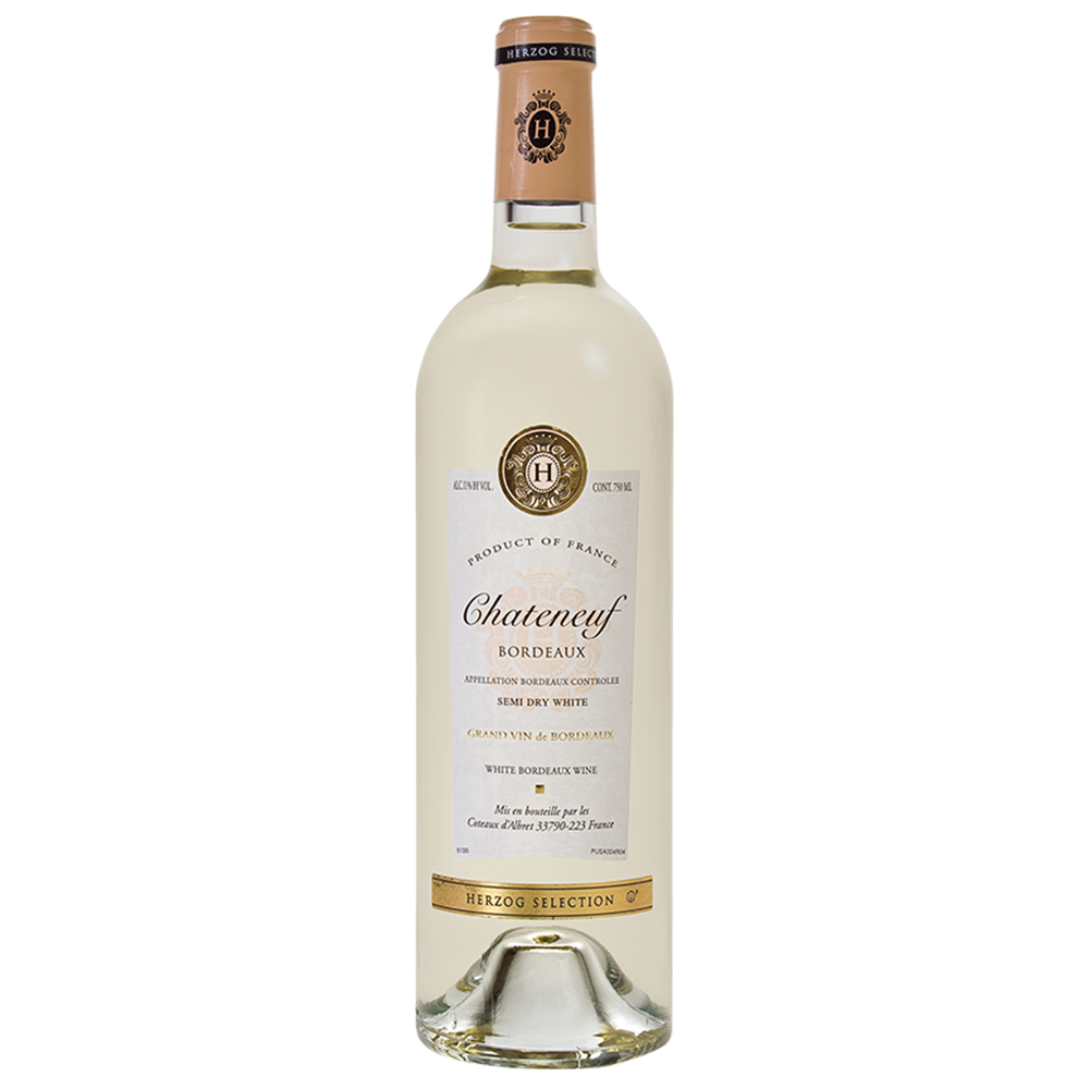 Herzog Selection Chateneuf white wine 750ml Koshewinedirect