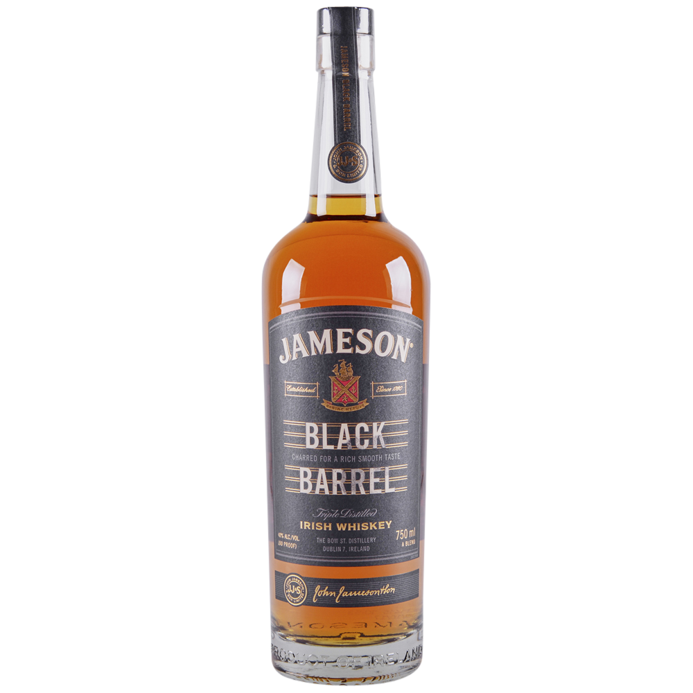 JAMESON Black Barrel Whisky Irlandais - 40%, 70cl & Original Whisky  Irlandais - 40%, 1L : : Epicerie