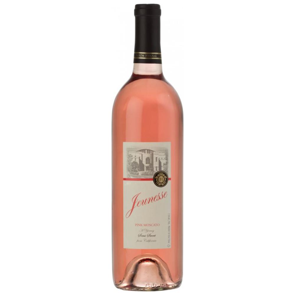 Baron Herzog Jeunesse Pink Moscato (750ml) Kosher Rose Wine