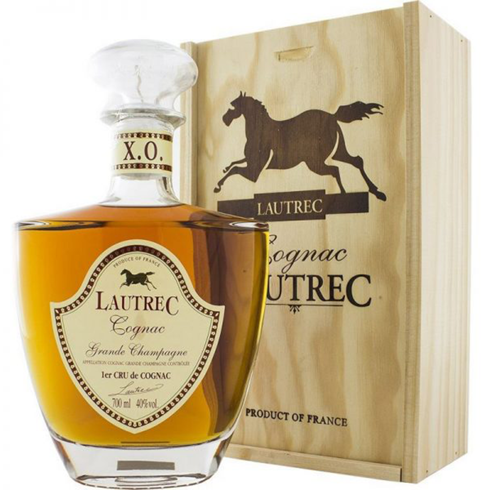 Коньяк Cognac Lautrec. Коньяк Лотрек Хо 0.7 л. Французский коньяк Lautrec. Коньяк Лотрек Гранд шампань Хо.