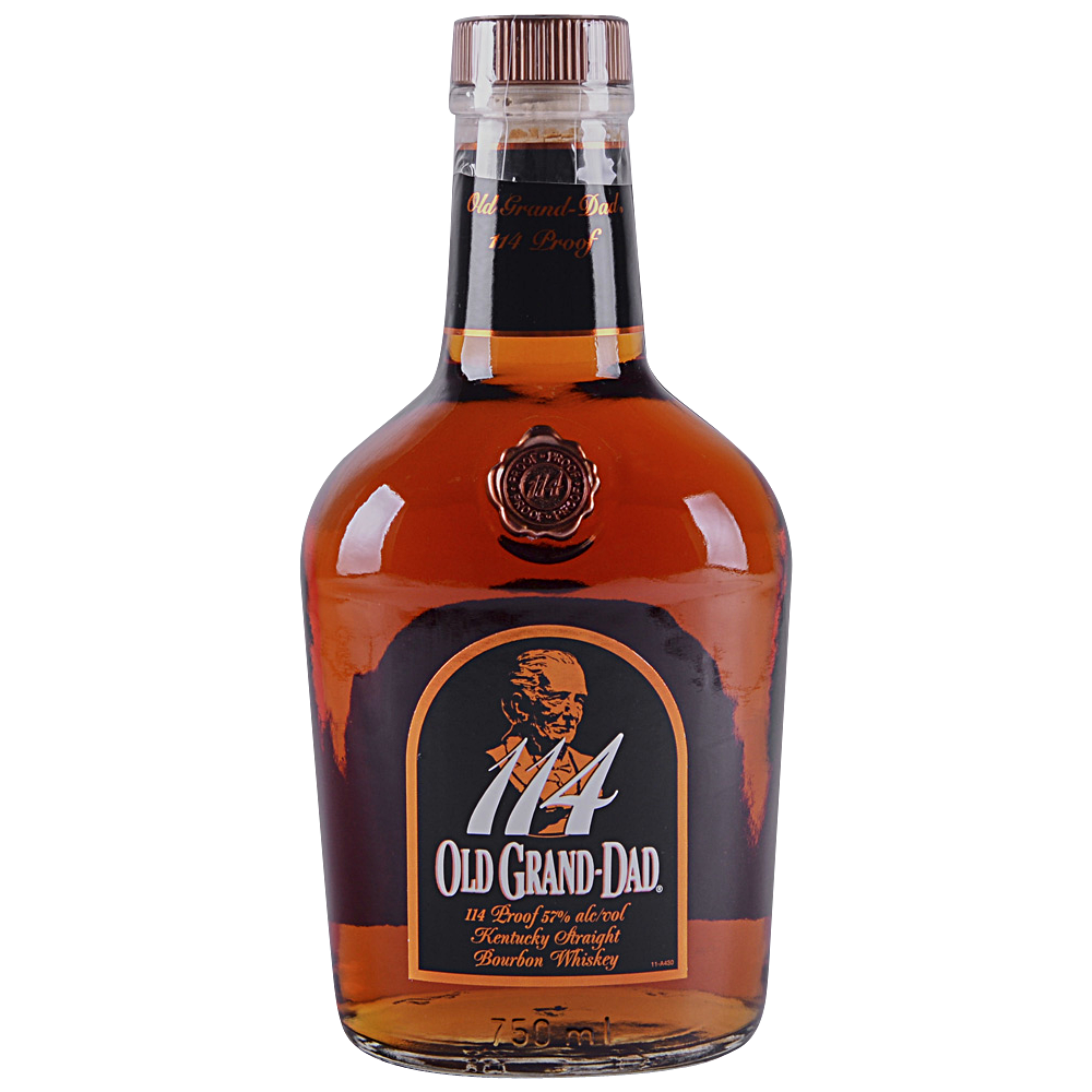 114 Old Grand-Dad Kentucky Straight Bourbon Whisky (750ml Bottle)