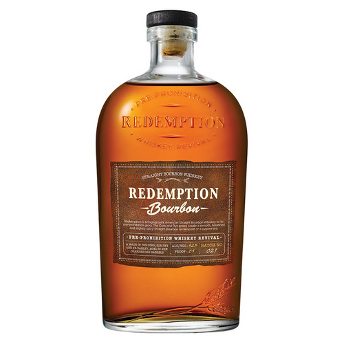 Redemption Bourbon Whiskey 750ml Bottle