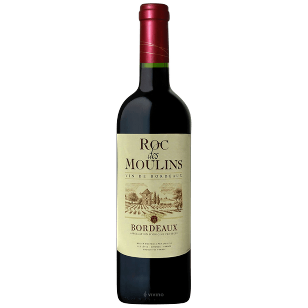 Roc des Moulin Bordeaux 2014 Kosher Red Wine - (750ml)