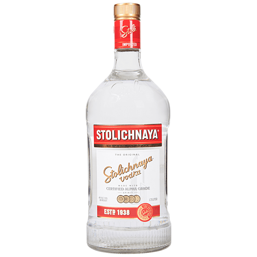Stolichnaya Vodka (1.75L)
