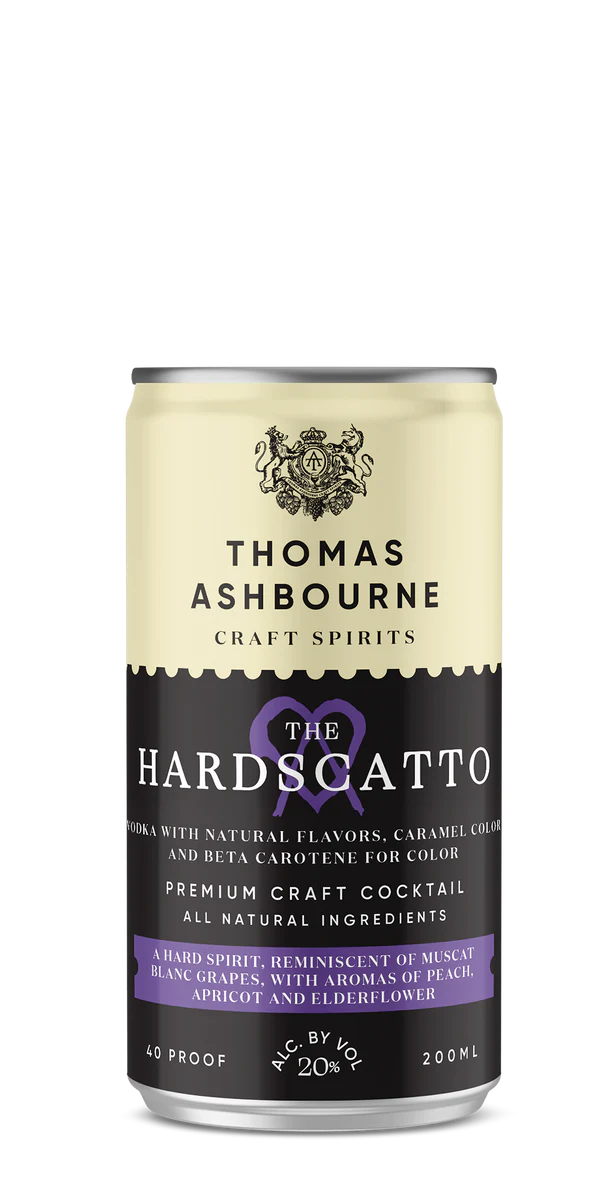 Thomas Ashbourne Craft Spirits Hardscotto cans 4 pack 200ml x4