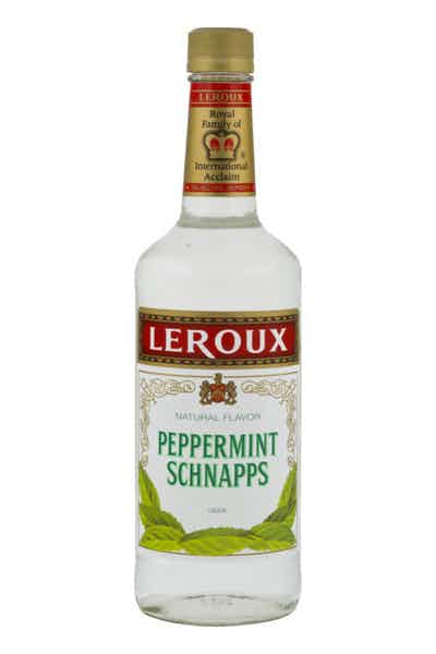 Leroux Peppermint Schnapps Liqueur - (1L Bottle)