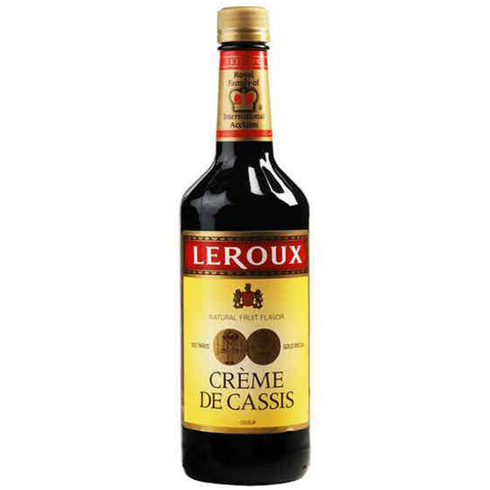 Leroux Creme De Cassis Liqueur - (750ml Bottle)