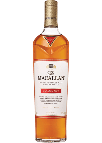 MACALLAN HIGHLANDSINGLEMALT SCOTCHWHISKY Macallan Highland Single Malt Scotch Whiskey - Classic Cut