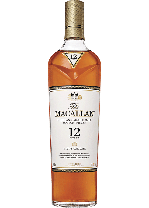 マッカラン12年 Years Old Sherry Oak Cask Macallan 12 Year Old Sherry Oak Cask Single Malt Scotch