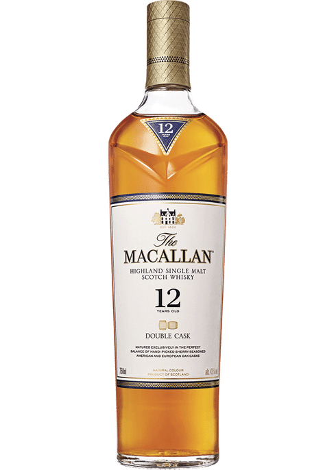ウイスキー The Macallan 12 Double Cask 750ml Macallan 12 Year Double Cask | Premium Single Malt Scotch