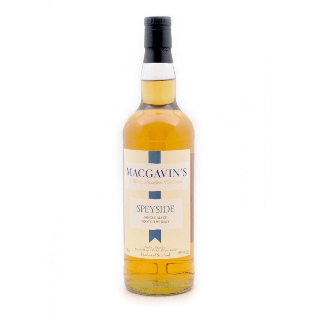 Macgavins Speyside Single Malt Scotch Whisky (750ml)