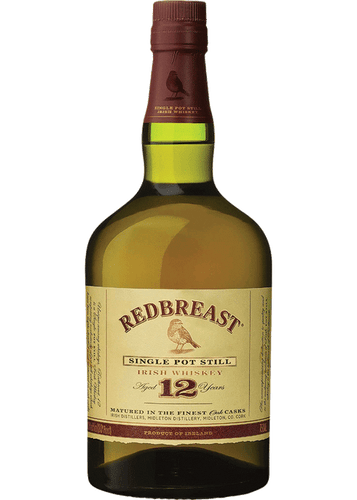 Redbreast Single Pot Still Irish Whiskey 12 Year (750ml)