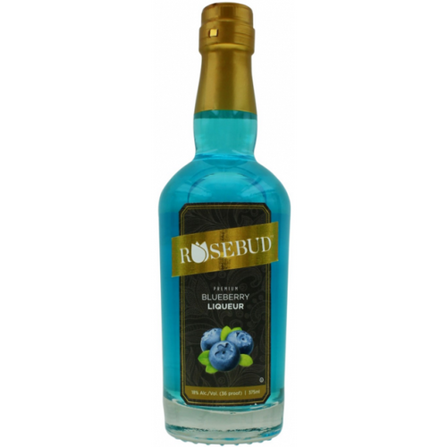 Rosebud Blueberry Liqueur - (375ml Bottle)