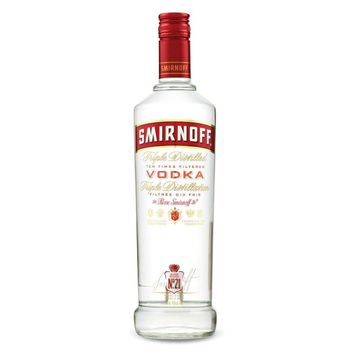 Smirnoff Vodka  Triple Distilled -  (750ml Bottle)