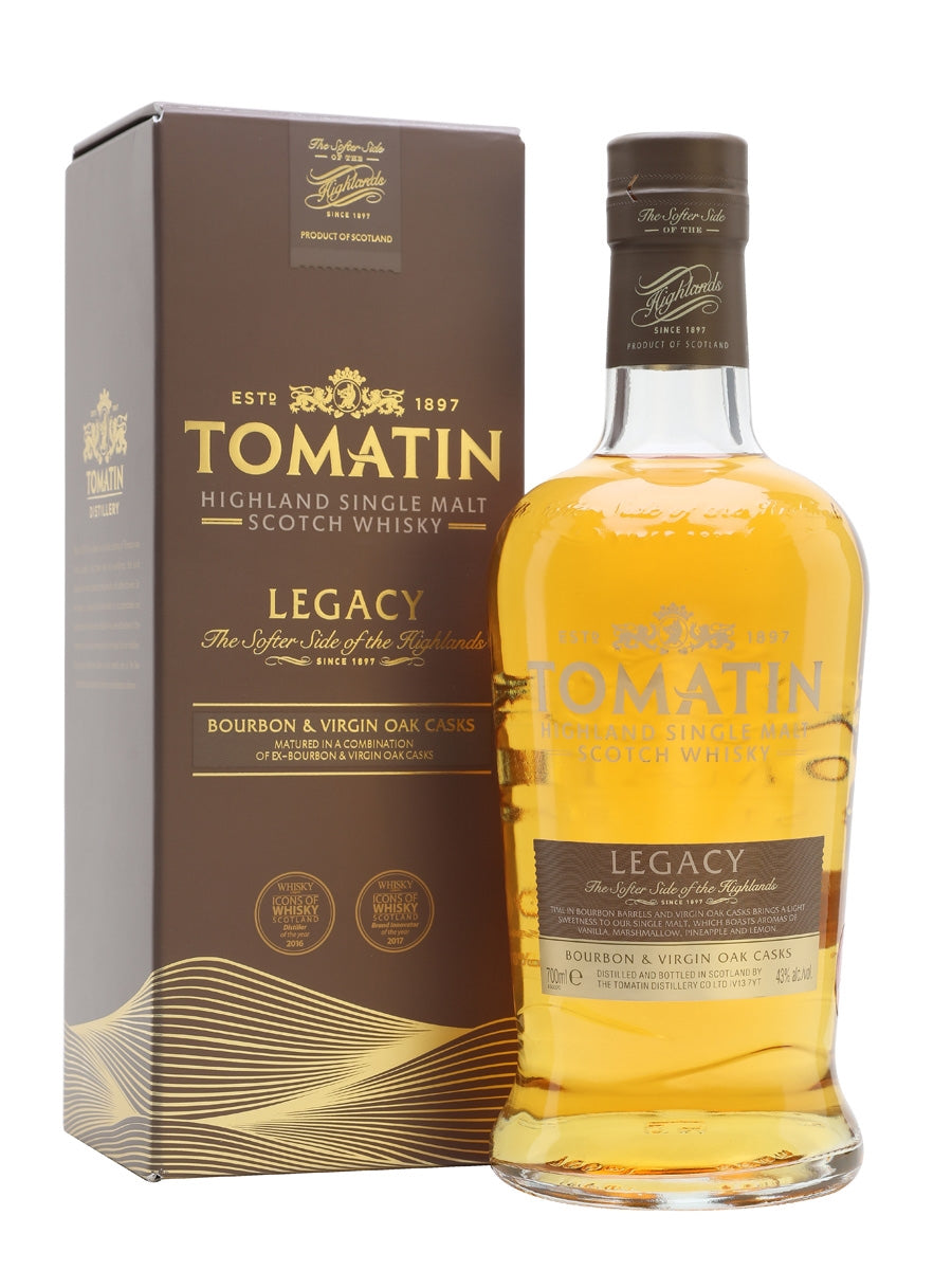 Tomatin Dualchas Bourbon & Virgin Oak Casks - Kosher Wine Direct
