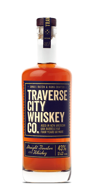 Traverse City Whiskey Co. Straight Bourbon Whisky (750ml bottle)