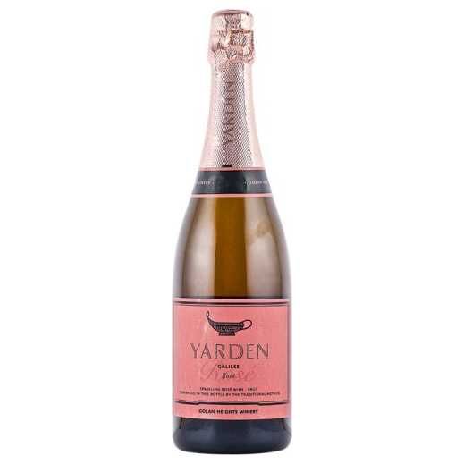 Yarden Golan Heights Brut Rose Kosher Champagne - (750ml)